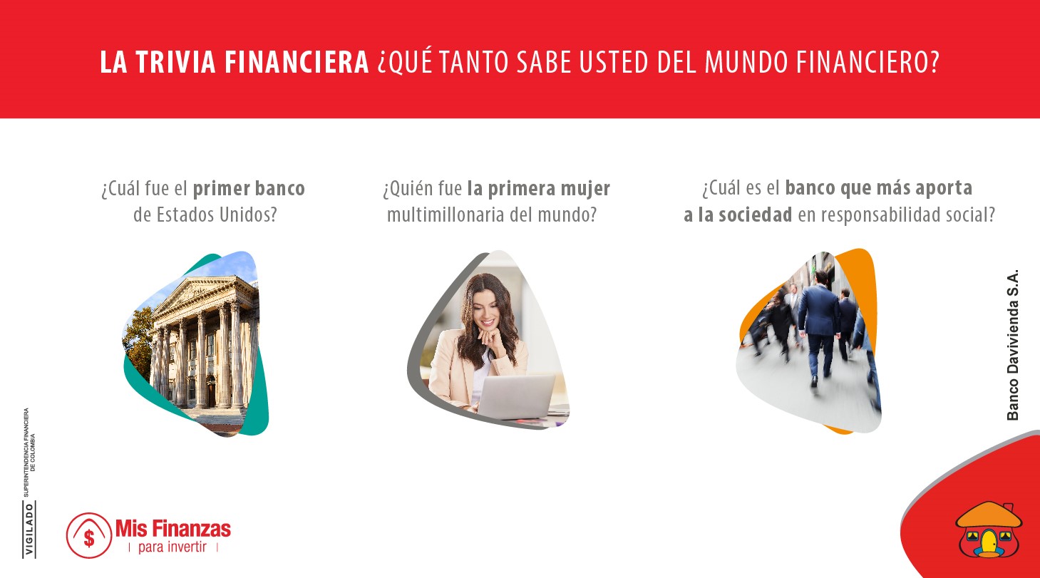¿Cuánto conoce del mundo financiero? Responda esta trivia y lo sabrá