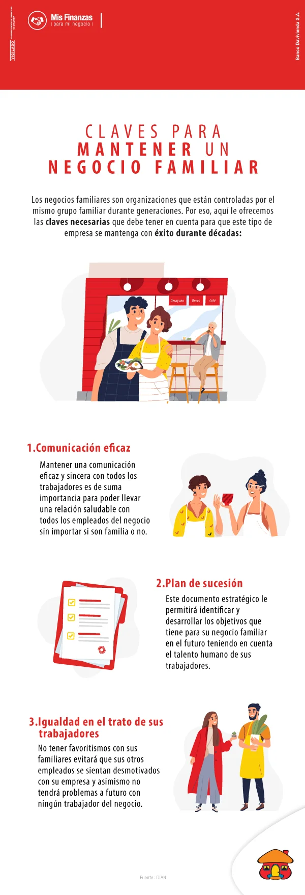 Aspectos importantes para mantener un negocio familiar durante décadas