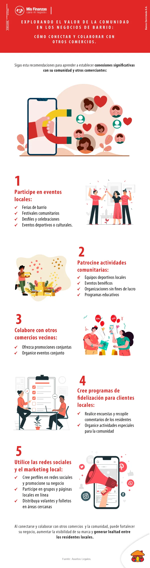 Fortalezca la relación con la comunidad e incremente las ventas