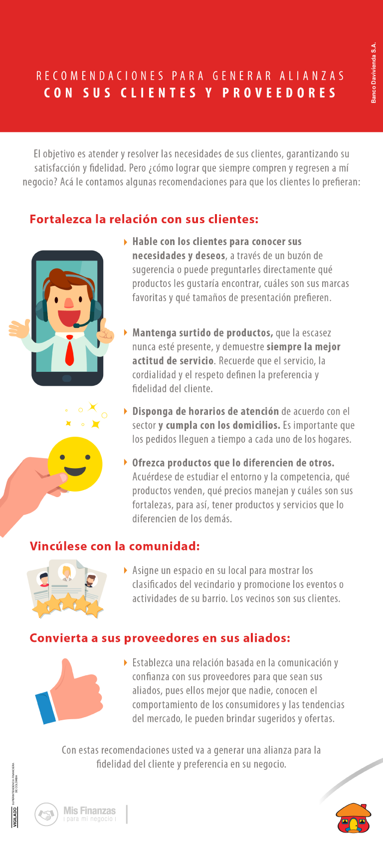 Recomendaciones para generar alianzas comerciales ganadoras con sus clientes y proveedores