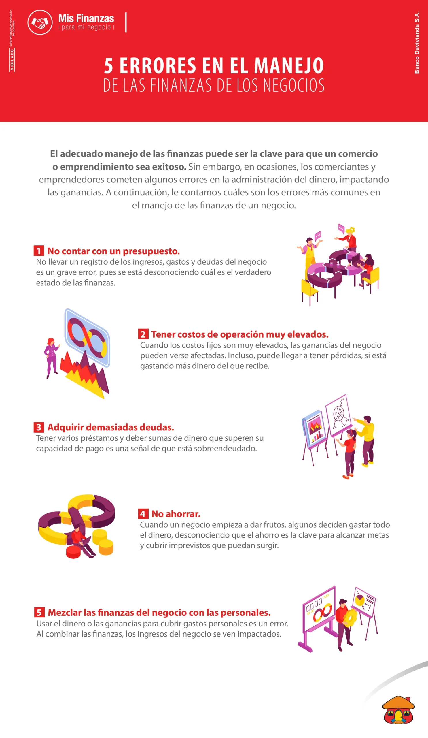 Recomendaciones para manejar adecuadamente las finanzas de su negocio