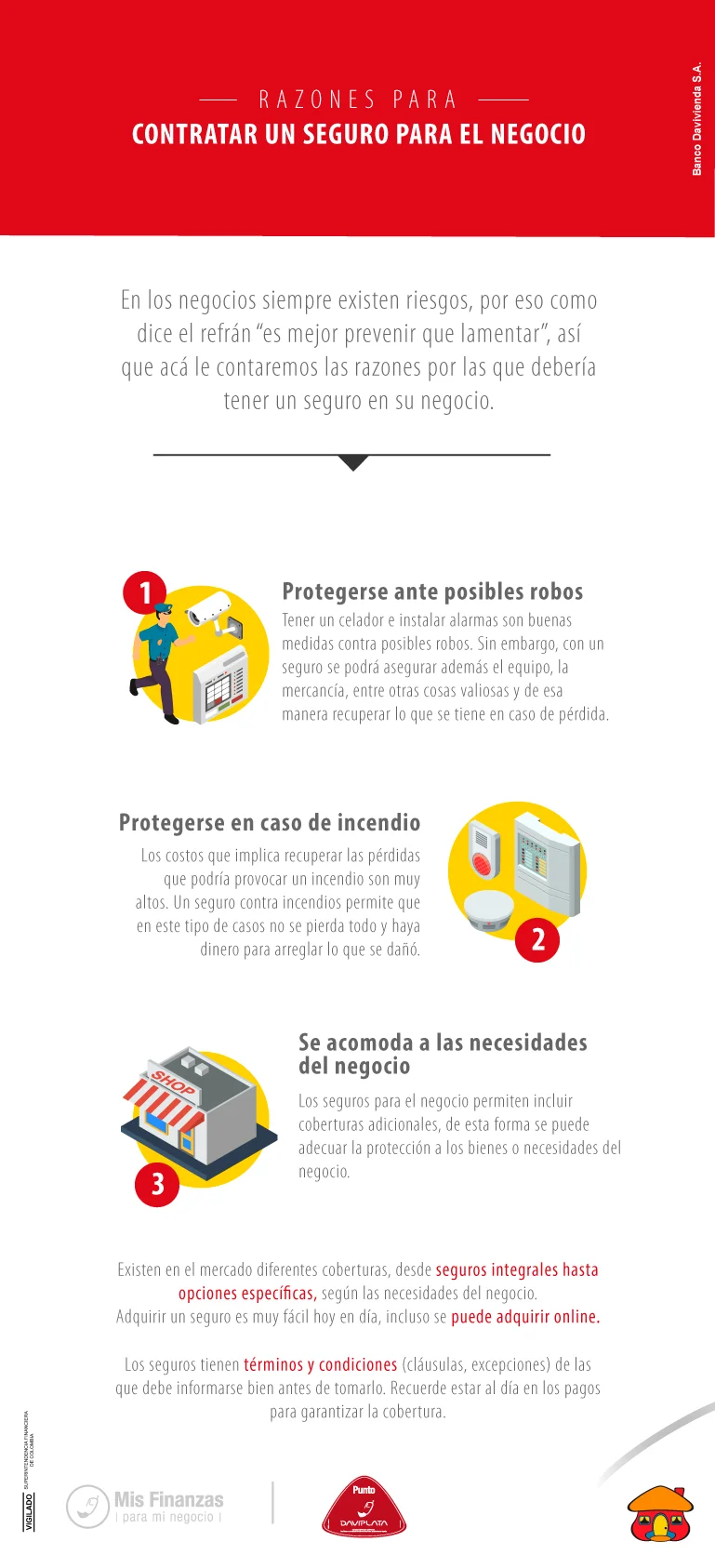 Razones para contratar un seguro para el negocio