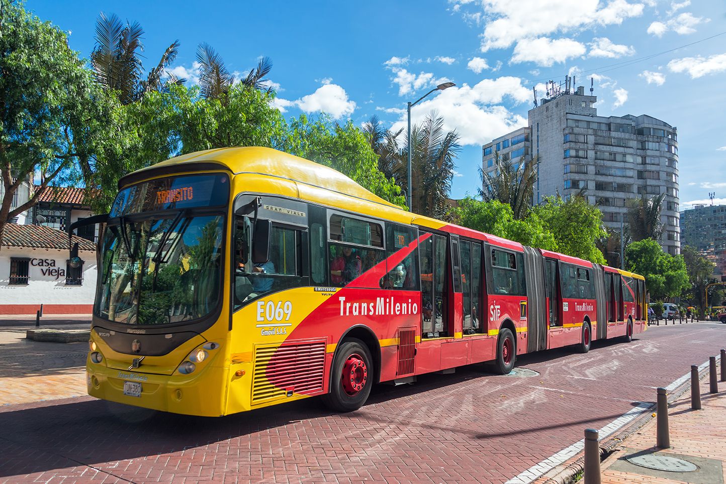 Tarifas de los sistemas de transporte público en Colombia para el 2018
